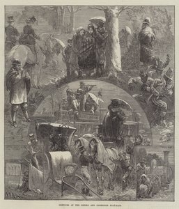 Sketches at the Oxford and Cambridge Boat-Race